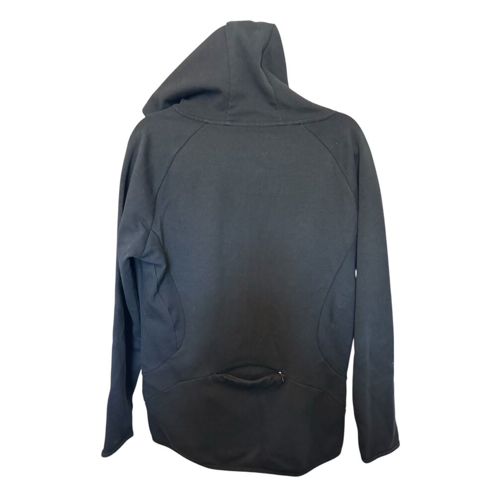 Gymshark Black Zip Up Hoodie Jacket Women’s Large Athletic Fit - Picture 9 of 9